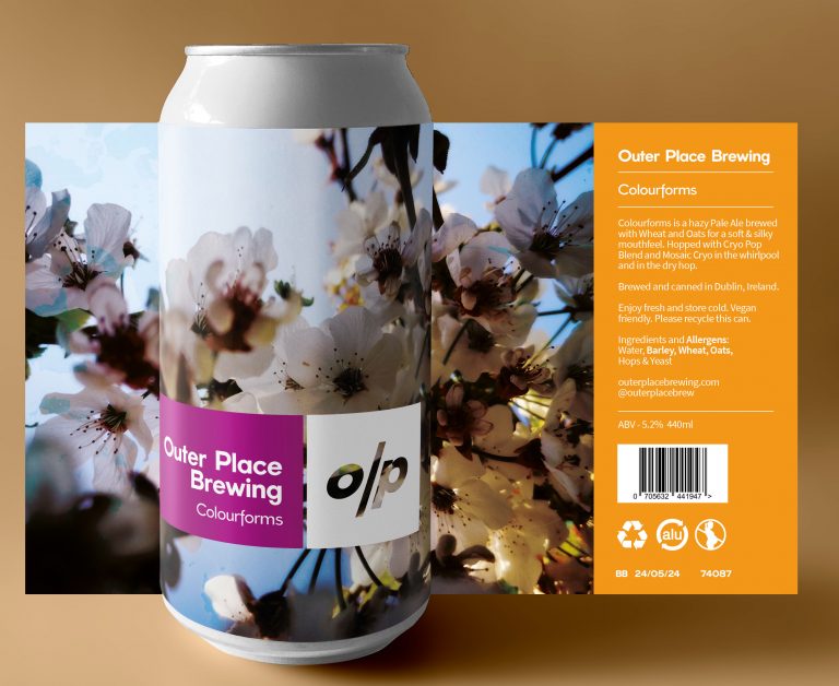 Can and Label mockup with the Colourforms Pale Ale can